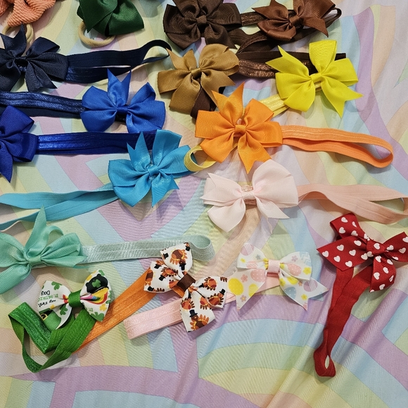 Baby girl headbands and bows - Picture 4 of 4